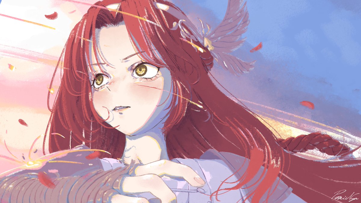 nya_poni's tweet photo. 🌹

#絵 #イラスト #落書き 
#illustration #rkgk https://t.co/HLRuaNPWP7