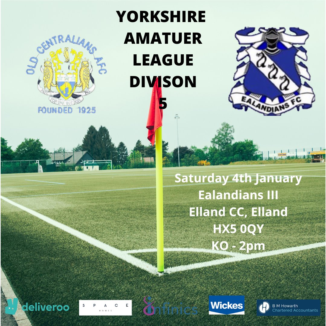 Old Centralians AFC (@centraliansafc) on Twitter photo ⚽GAMEWEEK 15⚽️
With our first team, the team to beat so far this year, they look to start off 2025 with all 3 points, vs a tricky <a href="/ealandians_fc/">Ealandians FC</a> third team, who sit 3rd in the table.
Join the lads, up in Elland what could be a fantastic affair at the top of the table!
⚽️COYC ⚽GAMEWEEK 15⚽️
With our first team, the team to beat so far this year, they look to start off 2025 with all 3 points, vs a tricky <a href="/ealandians_fc/">Ealandians FC</a> third team, who sit 3rd in the table.
Join the lads, up in Elland what could be a fantastic affair at the top of the table!
⚽️COYC