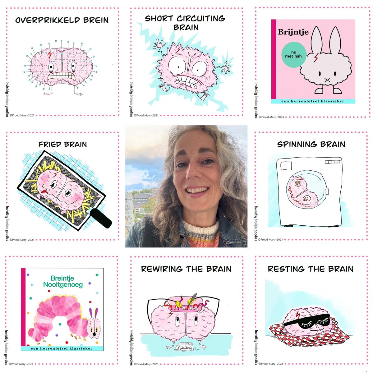 ProudMaryMe's tweet photo. #artvsartist2024 #brainie version
Ik en een selectie van de 15 brainies aan wie ik dit jaar een blog mocht wijden op het Insta account van https://t.co/S19yXhmKpR.
Ik post een paradedraadje hieronder voor de hele collectie.
Welke is jouw favoriet?
#levenmetnah #strokesurvivour https://t.co/wSGa5EZC8o