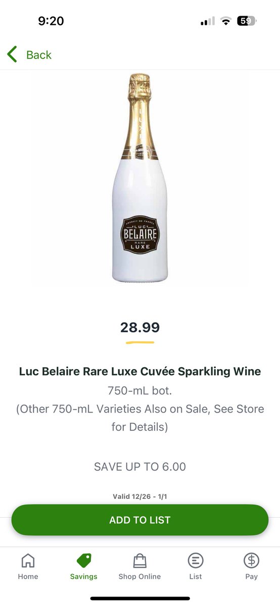 MissE32's tweet photo. Ummm @Publix where is the 2 for $30 Belaire bottle specials at?! #BringItBack https://t.co/m11QrzoUj2