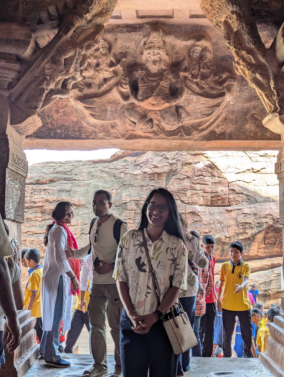 rjshonali's tweet photo. Rock- Cut Wonders! A vacation filled with wonder, excitement, and love. 🤩💫
#BadamiCaves #FamilyTravel #IncredibleIndia
#IndiaTourism #RoadTrip #FamilyTravel
#PixelPhotography #rjshoshoshonali
#TravelIndia #ExploreIndia #badami
#IndiaExplored #karanatakatourism https://t.co/2V1EjJGLz6