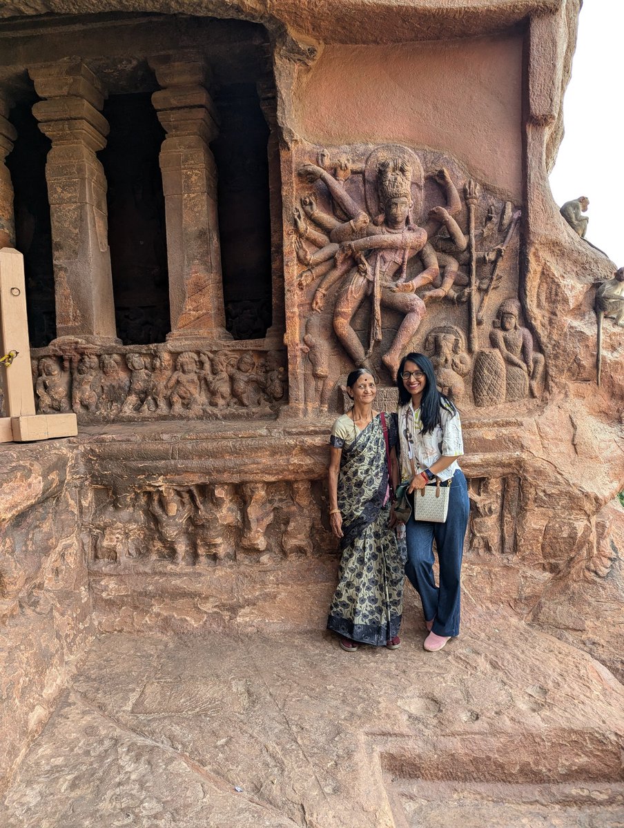 rjshonali's tweet photo. Rock- Cut Wonders! A vacation filled with wonder, excitement, and love. 🤩💫
#BadamiCaves #FamilyTravel #IncredibleIndia
#IndiaTourism #RoadTrip #FamilyTravel
#PixelPhotography #rjshoshoshonali
#TravelIndia #ExploreIndia #badami
#IndiaExplored #karanatakatourism https://t.co/2V1EjJGLz6