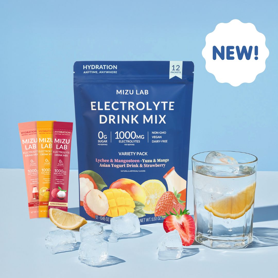 Introducing our Variety Pack! 🤩 Now you can sip your way through all three of our delicious flavors — Lychee &amp; Mangosteen, Yuzu &amp; Mango, and Asian Yogurt Drink &amp; Strawberry! 🍓🍋 Zero sugar, maximum refreshment, your new favorite. ❤️