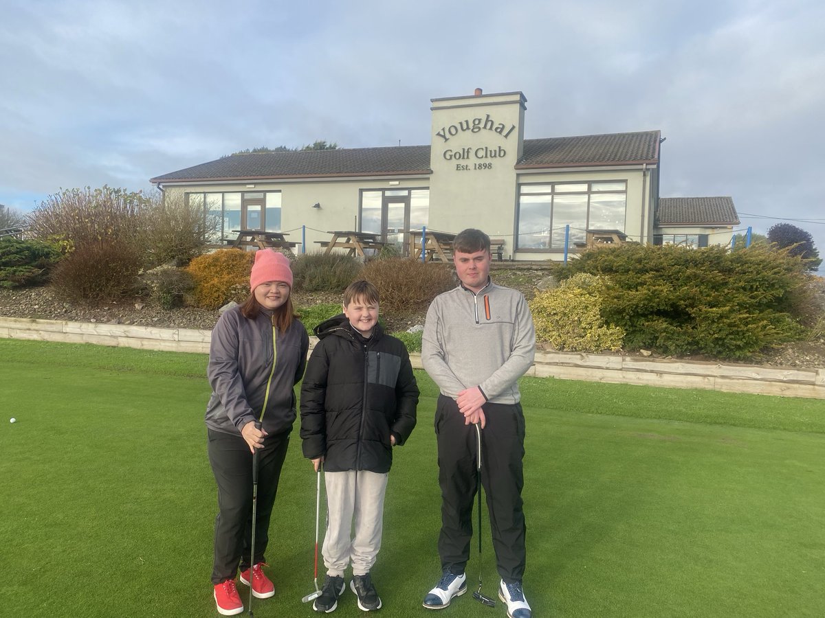 Adult junior competition ⁦<a href="/youghalgolfclub/">Youghal Golf Club</a>⁩ 3 Ball Scramble sponsored by Noel Flavin Electrical &amp; Alarms Youghal.