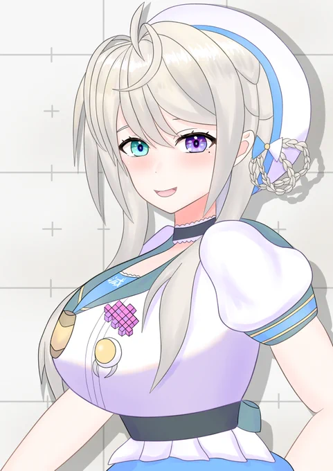 すぺしゃりての本阿弥あずささんを描いてみました!#あじゅばむ 