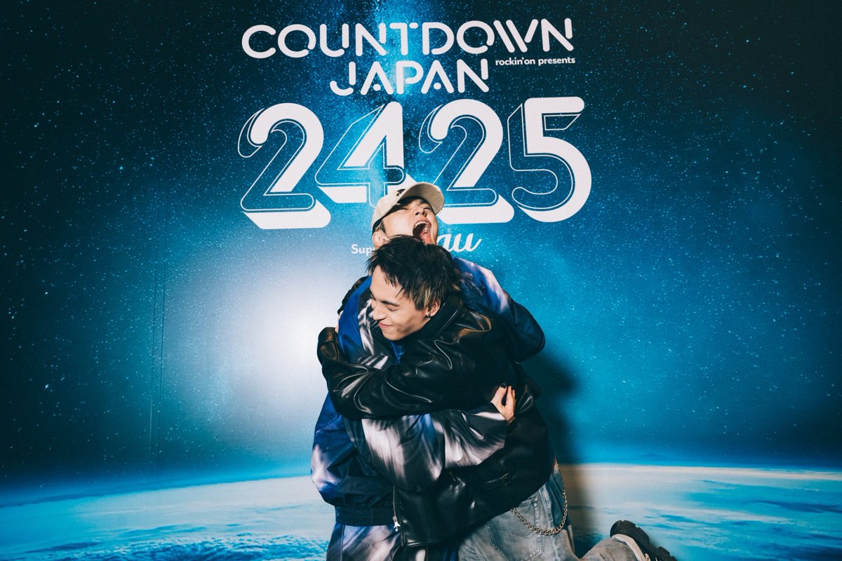 ⁡COUNTDOWN JAPAN 24/25 
at 幕張メッセ
⁡
春のJAPAN JAM、夏のROCK IN JAPANに続き…
念願だった年末のCDJ、初出演でした。
⁡
最高のライブ納めを本当にありがとう！
⁡
今年、日本武道館公演を終えた時に “やっぱりもっとライブと向き合わなきゃいけない”