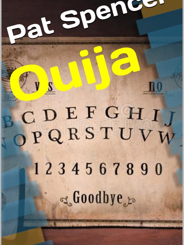 ebookfairs's tweet image. Calling all thrill-seekers and ghost enthusiasts! Follow Phoebe and Pat as they unravel the spooky truth in #bookoftheday, Ouija by @PatSpen57944605 #creepyfun