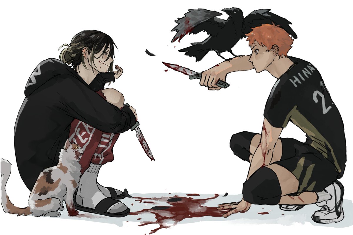 "If you ever get boring, I'll drop you." (Time-skip Kenma vs Ninja Shoyo!!)
#kenmakozume #hinatashoyo #Haikyuu #haikyuufanart #AnimeArt #anime #fanart