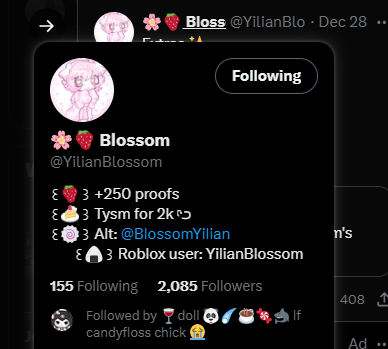 chloe tweet media