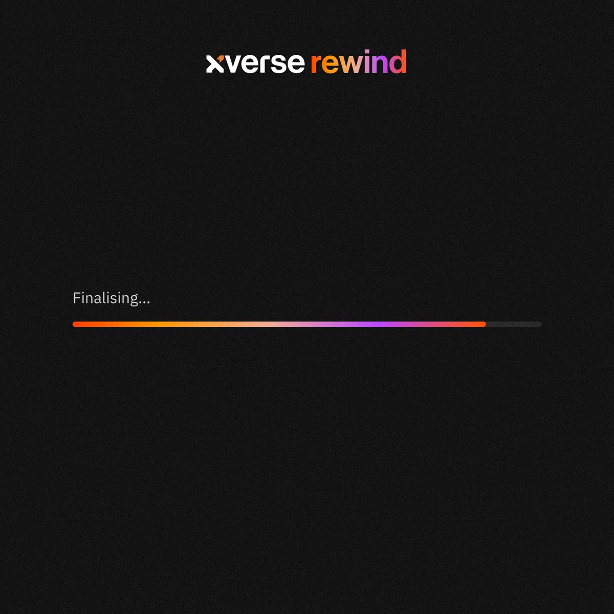Xverse Rewind
█████████▒ 90%