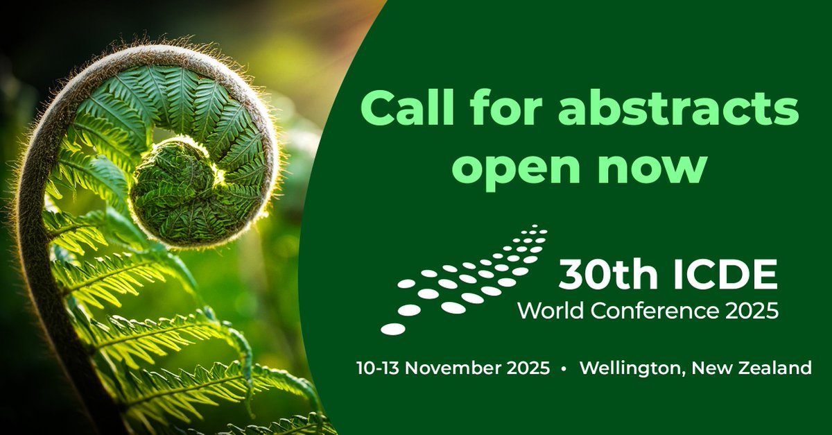 As the sun sets on 2024, set the tone for 2025 by registering your abstract for the 30th ICDE World Conference: icdeworldconference2025.com/call-for-contr…

We’re inviting contributions on the theme Ako – a Māori concept describing reciprocity in teaching &amp; learning 🎓

See you in the New Year! ✨