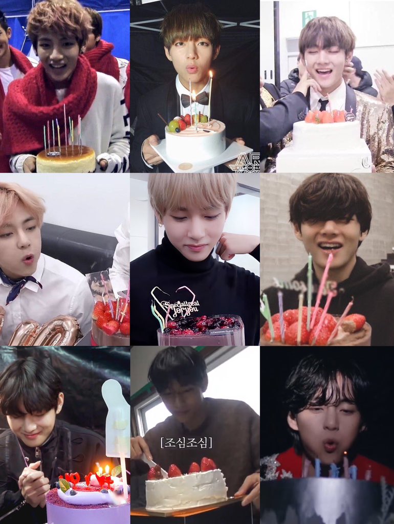 Parkjmstar95's tweet photo. Dejen su firma con un "🐻🎂" si están en el cumpleaños número 29 de Taehyung https://t.co/RqNEMLMCIW