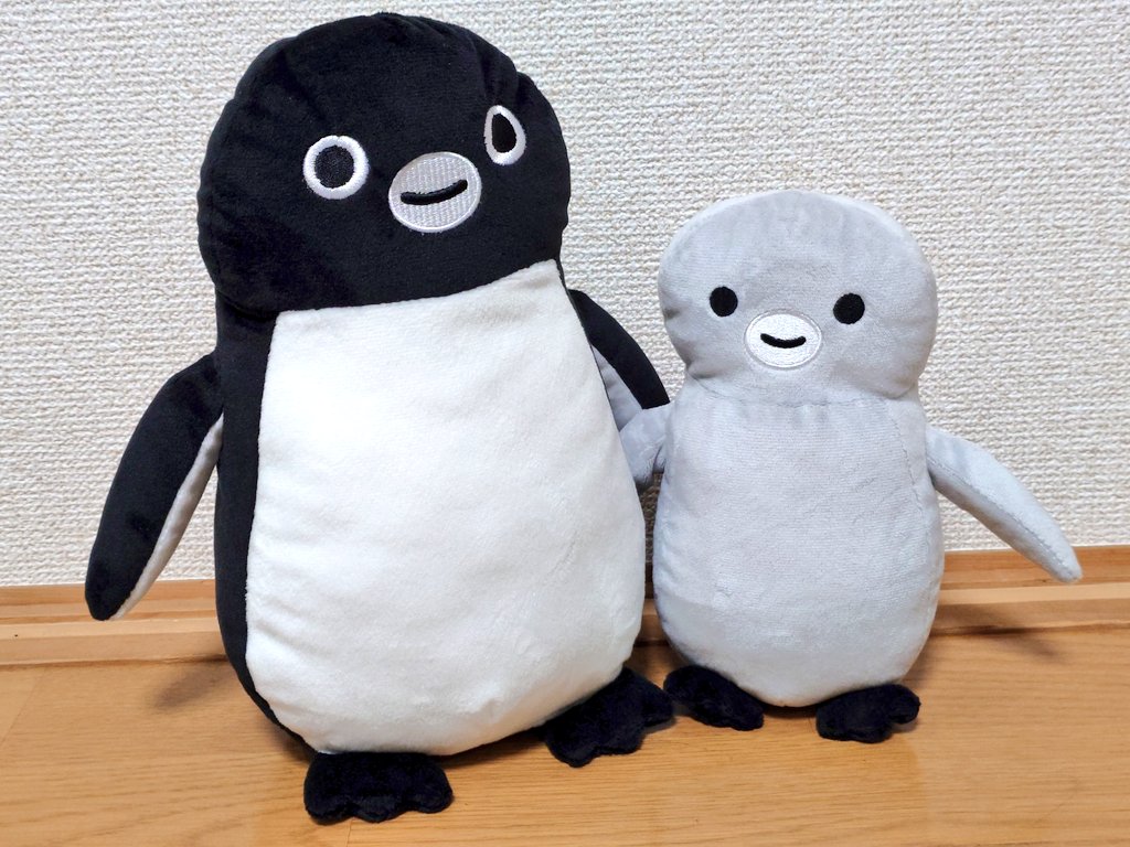  ペンギン ぬいぐるみ 専用袋付き Suicaのペンギン ポーチにもなるぬいぐるみセット」ラベルの表記は