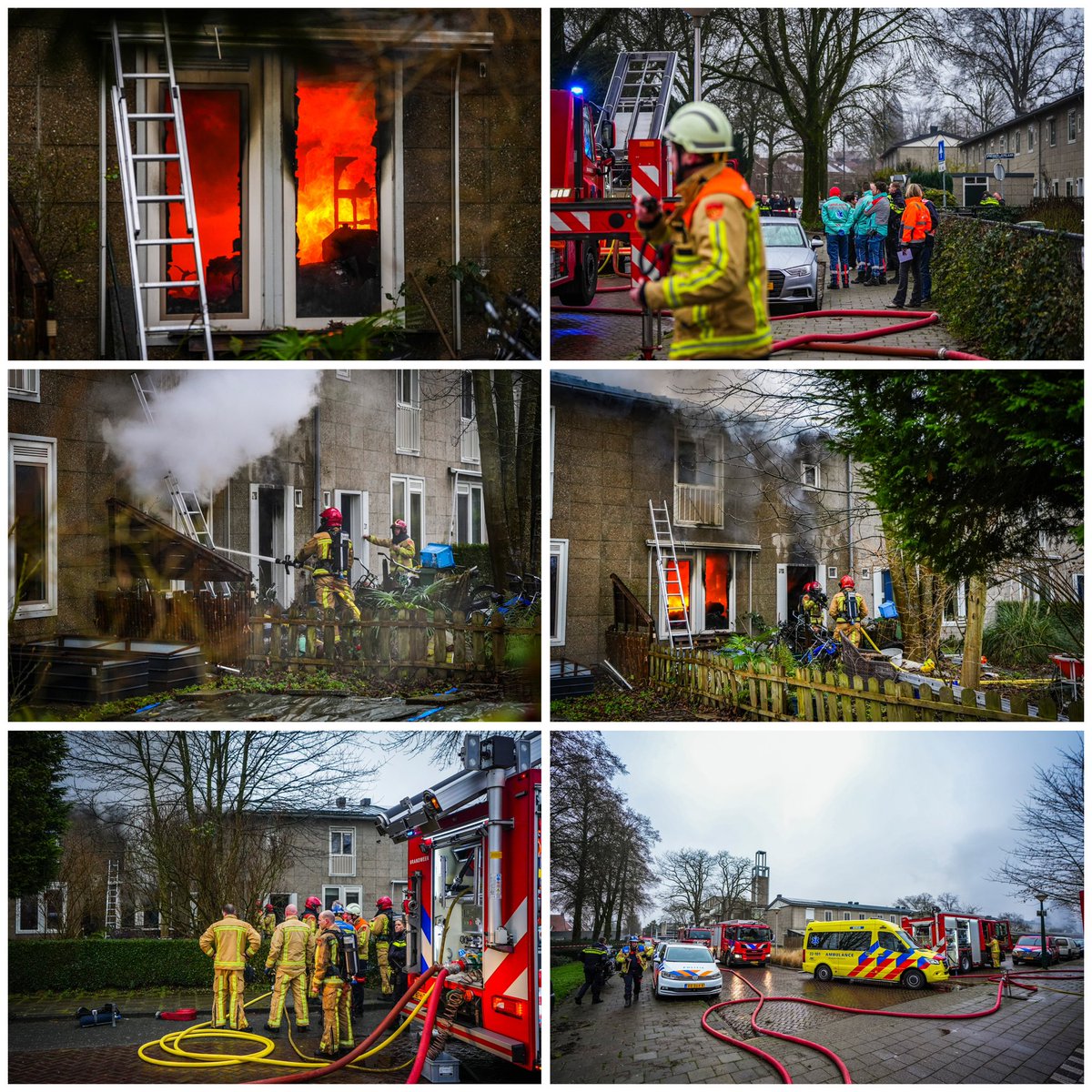 Dodelijke brand aan de Loderstraat in Eindhoven