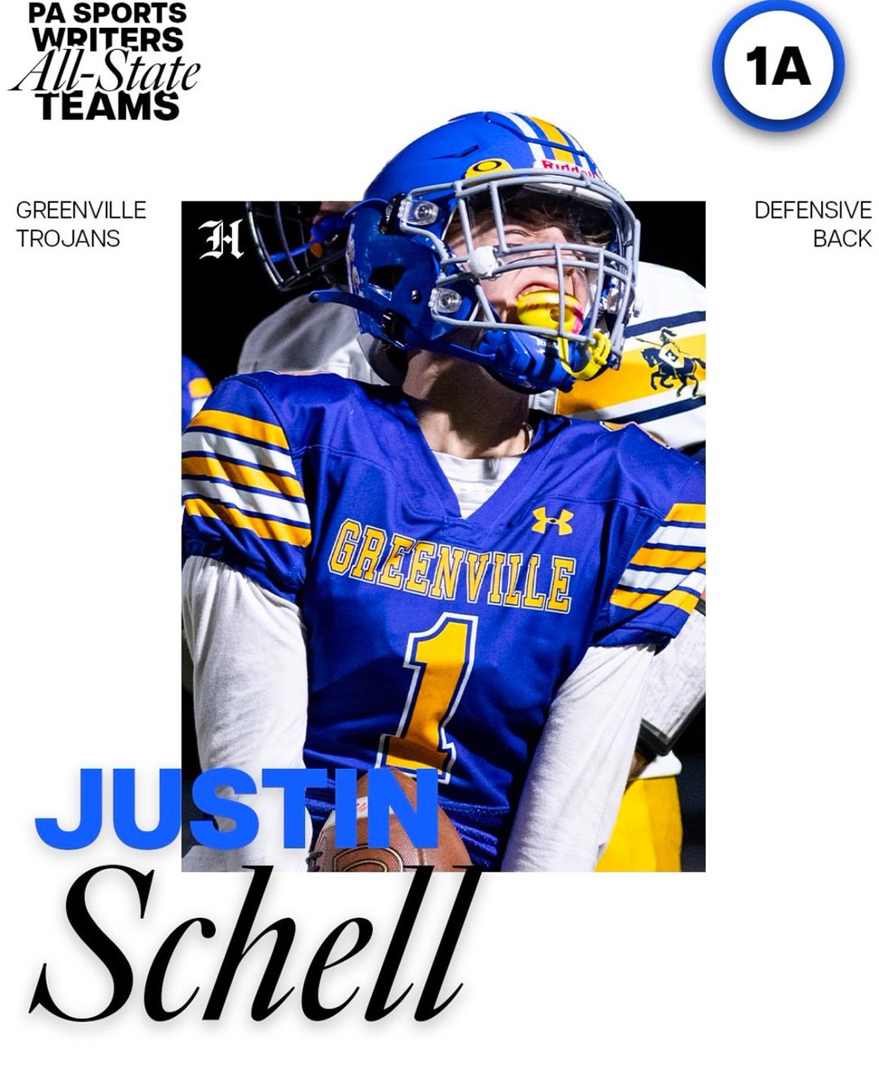 Beyond blessed and extremely honored to be selected to the PA Writers 1A All-State Team !Couldn’t have done it without my teammates nor my coaches. Thank you to the writers for selecting me.