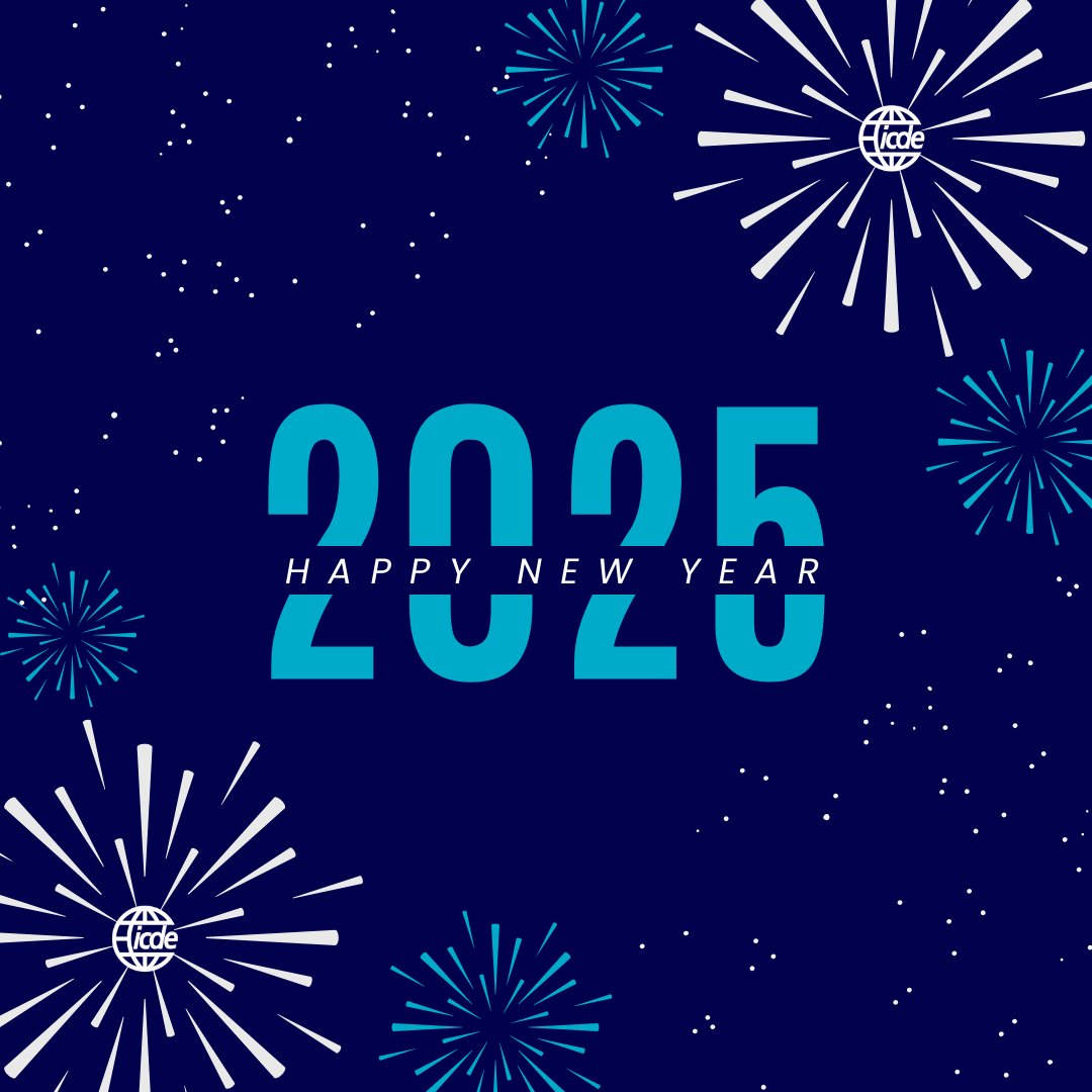 Wishing a very happy new year to all in our global community! 🎇

We're very excited about what's coming up this year. Make sure you're following us on social media and subscribed to the ICDE newsletter to stay up to date with our activities in 2025: icde.org/newsletter-sub… 💙