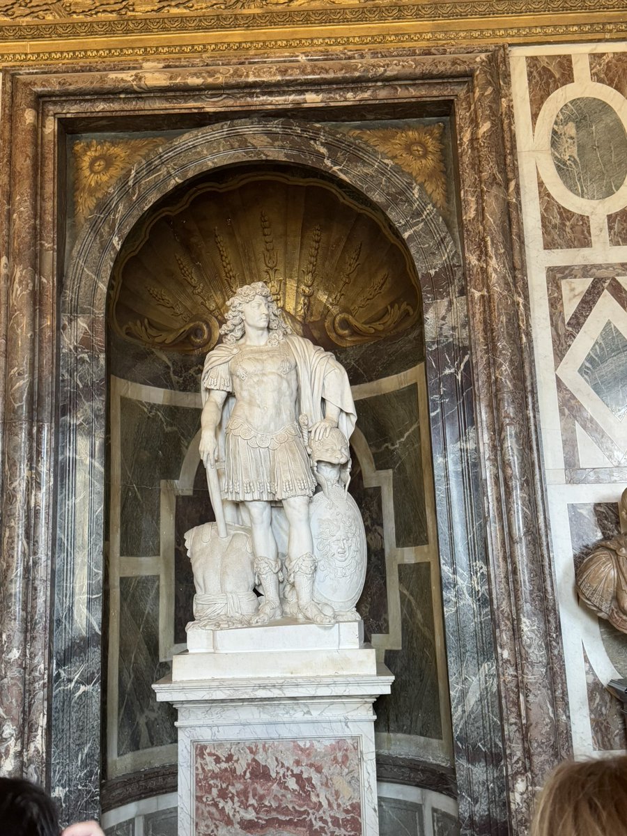 RickFerrell15's tweet photo. We toured the Palace of Versailles today. Our guide said it was built by Louis XIV, enjoyed by Louis XV, and paid for by Louis XVI - with his head. https://t.co/zPcd6EZw1y