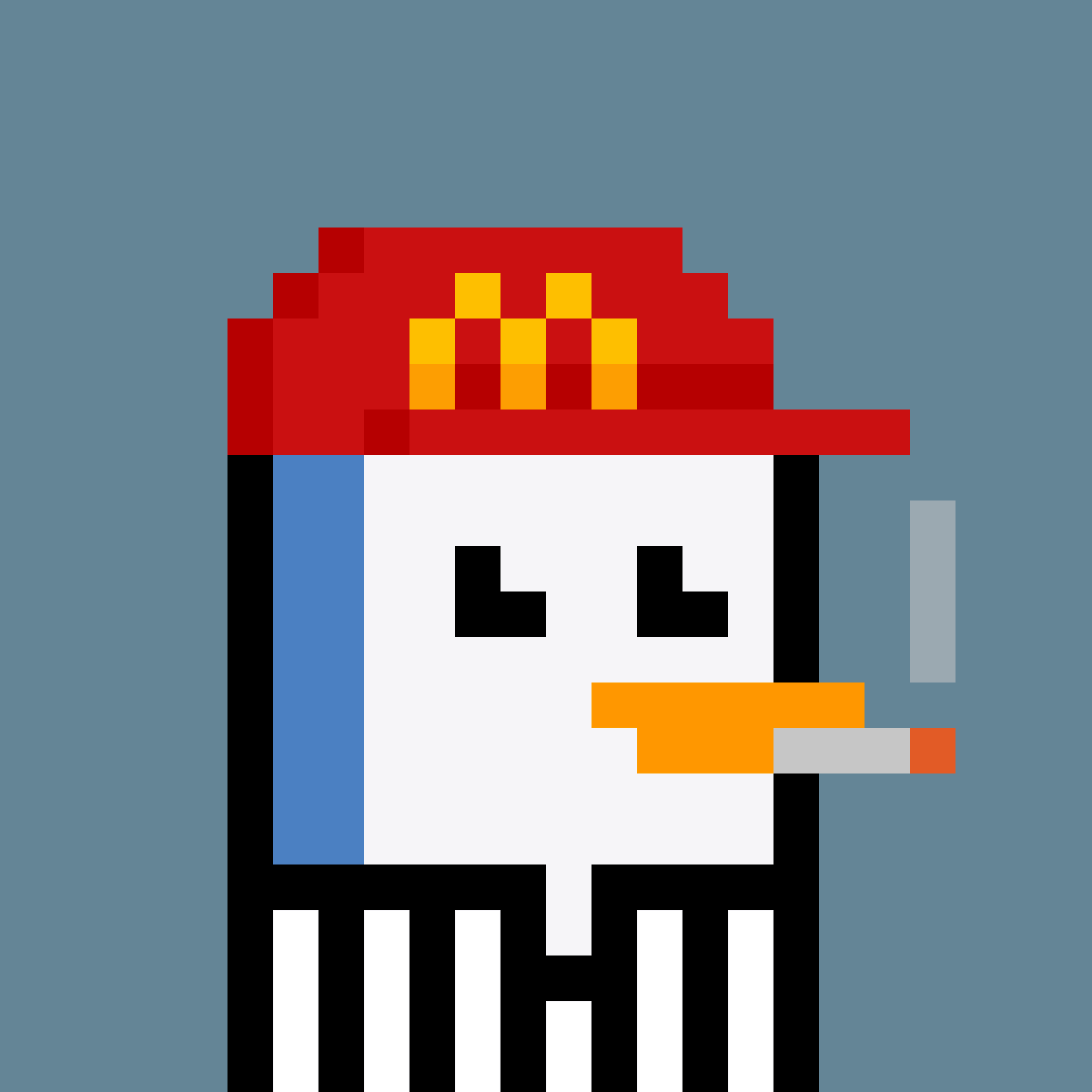 If I told you the story you wouldn't believe it. The beginning of the good things started for me with this little fellow. He gave me my name, Coach, when in fact he is a referee from Foot Locker. He is still and will always be in my wallet.
Noot Noot forever <a href="/peskypenguins/">Pesky Penguins</a> .