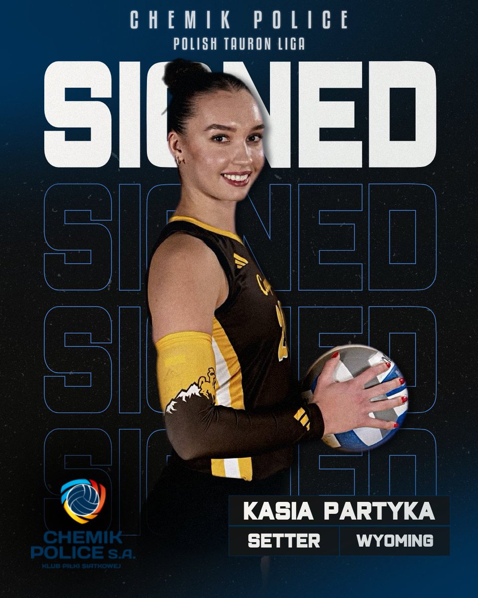ⒼⓄⒾⓃⒼ ⓅⓇⓄ

Chemik Police 🇵🇱 has announced the signing of <a href="/WYO_Volleyball/">Wyoming Cowgirl Volleyball</a> alum Kasia Partyka 🔥