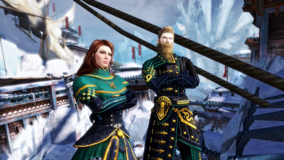 CalisiannaCandy's tweet photo. #gw2 #guildwars2  still enjoy doing dungeons with my bestie! https://t.co/ki7b0BMFt4