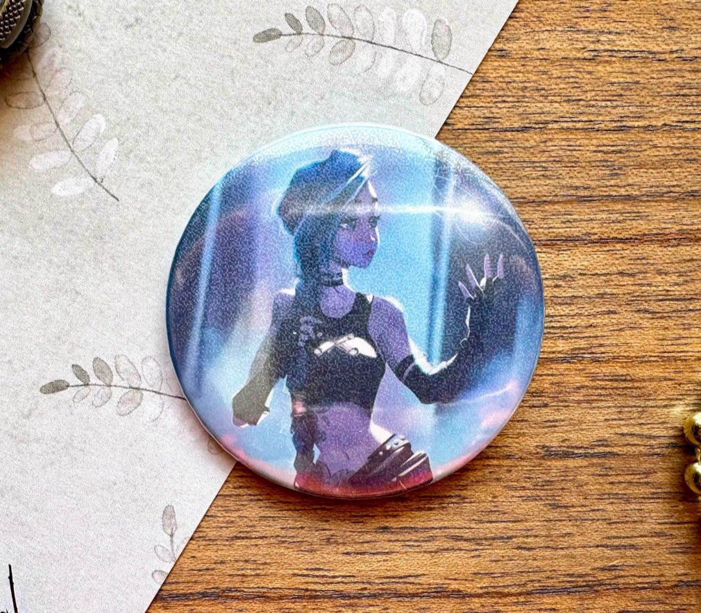 AngelaGalerie's tweet photo. 🎉 ¡Nuevas chapas de Jinx de Arcane en mi tienda Etsy! 🎉

🌟 Dos diseños exclusivos que no te puedes perder. Perfectas para los fans de la serie. 🌟

🔗 https://t.co/lQCPtuaoov

#Arcane #Jinx #Etsy #NuevosProductos #Chapas https://t.co/YB7MoPGSiP