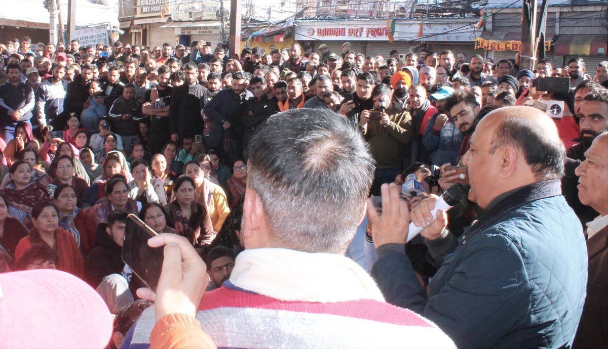 jkmediasocial's tweet photo. Dy CM @Surinderch55  visits #Katra; assesses #issues, concerns of local residents

The Dy CM assured the people that their #grievances and demands will be looked into on priority for #redressal.

@diprjk https://t.co/Su4UnRjIh2