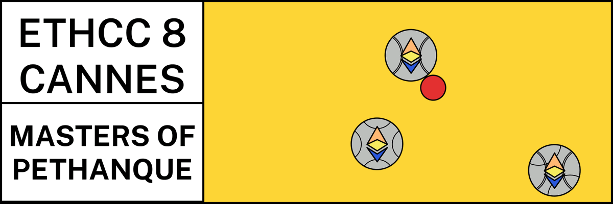 3615crypto's tweet image. Launching @pethanque in Cannes during @EthCC. First championship of pétanque, cash prize for podium. We provide boules and apéro, registration opened: lu.ma/wzqcjma3