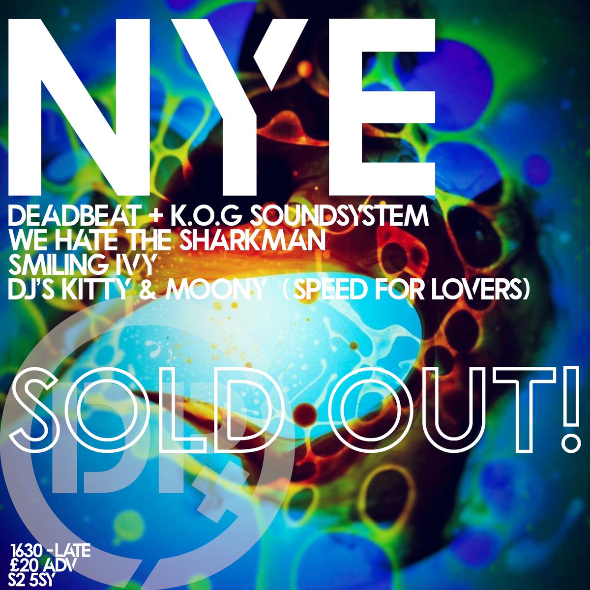 Our NYE show at @DorethyPax is sold out. If you missed out this time make sure you get the last few early bird tickets to  our album launch in April!

ticketlab.co.uk/event/id/24715…