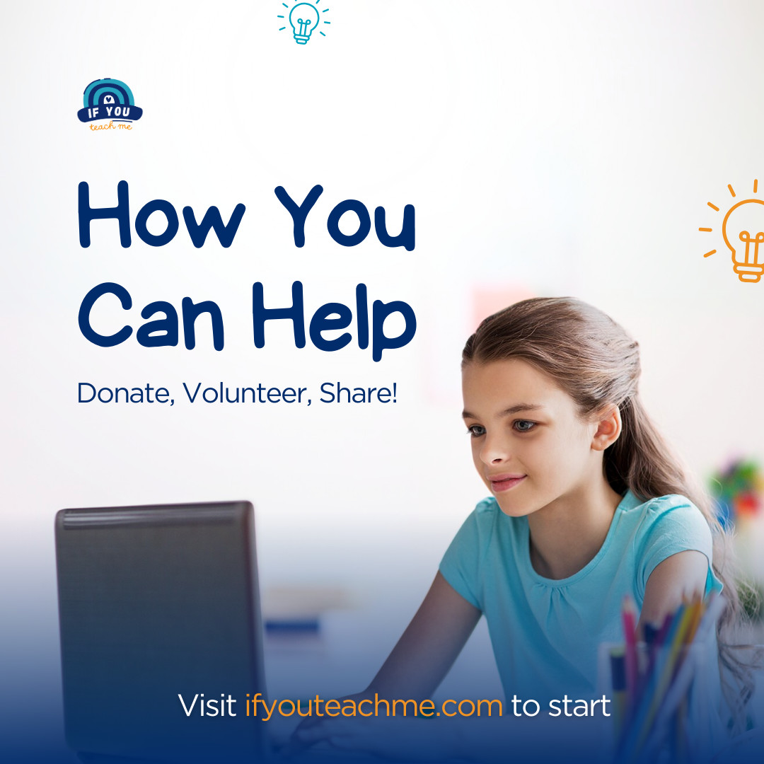 ifyouteachme's tweet image. Wondering how you can make a difference? 💡
1) Donate
2) Volunteer
3) Share our mission with friends.

Every action counts!

#SupportTheCause #HowToHelp #EmpowerKids #ChildrensEducation #BrightFuture #MakeADifference #NonProfitGoals #GiveBack #SupportOurMission