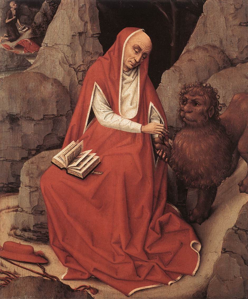 artistweyden's tweet photo. Saint Jerome and the Lion https://t.co/efFxCMo4Re https://t.co/zge0NGGDPg