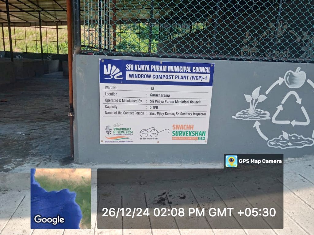 SVPMC_ANI's tweet image. The new #CompostPlant at Garacharama is now operational. Let's pledge to #segregate waste, compost organic waste, and embrace sustainability.
#CompostBanao #CompostApnao – for a cleaner, greener future! 🌍 #WasteToWealth #SustainableLiving #SWM