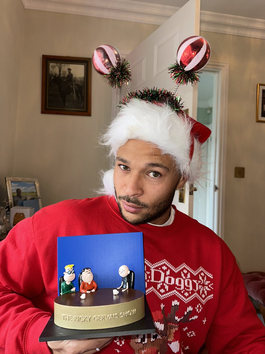coleandersonJ's tweet image. got gifted this for christmas for fu- … @rickygervais