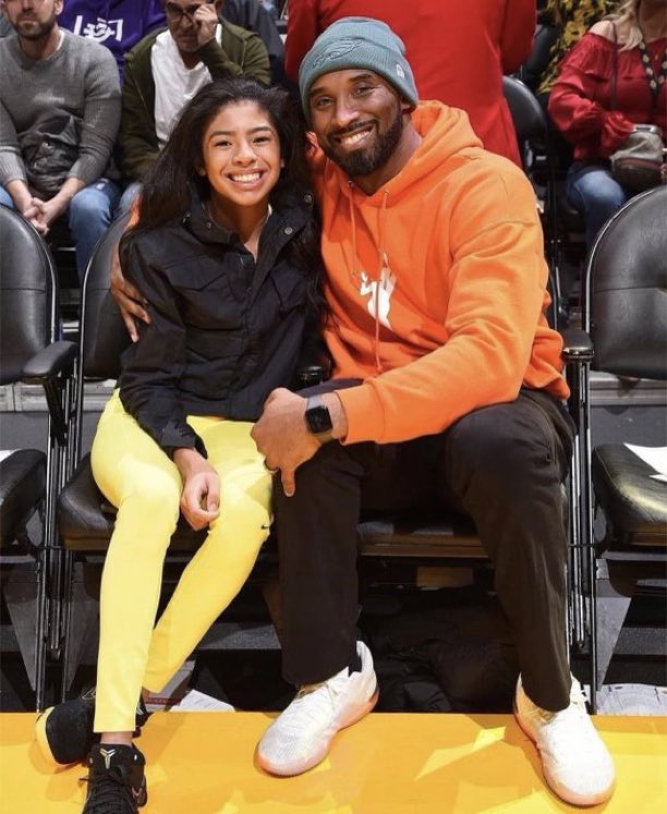 5 years ago today. Mamba and Mambacita forever. 🧡