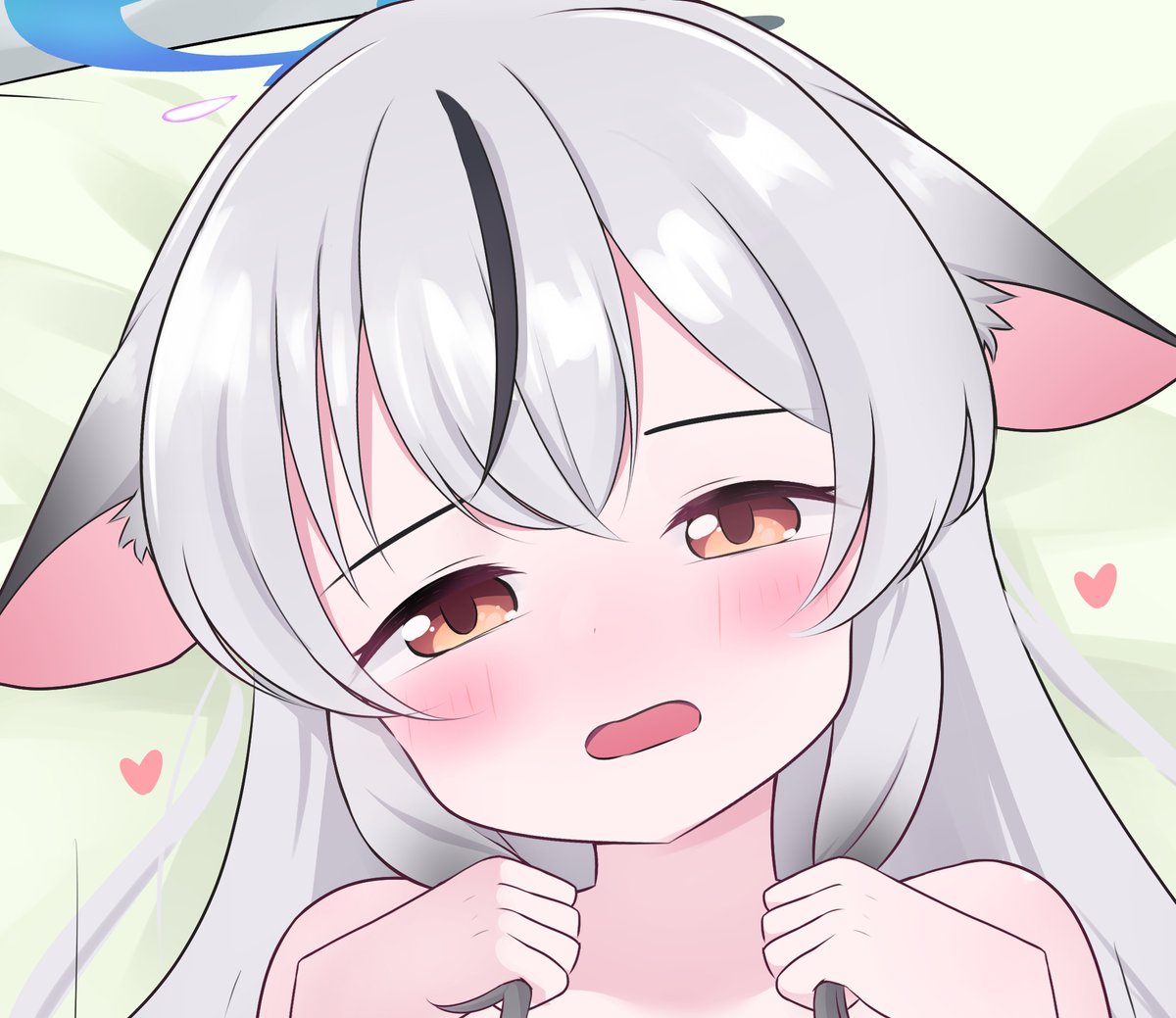 春原ココナ(ブルアカ) 「ここでは見せられないけどココナちゃん描いた 」|おるす🀄のイラスト