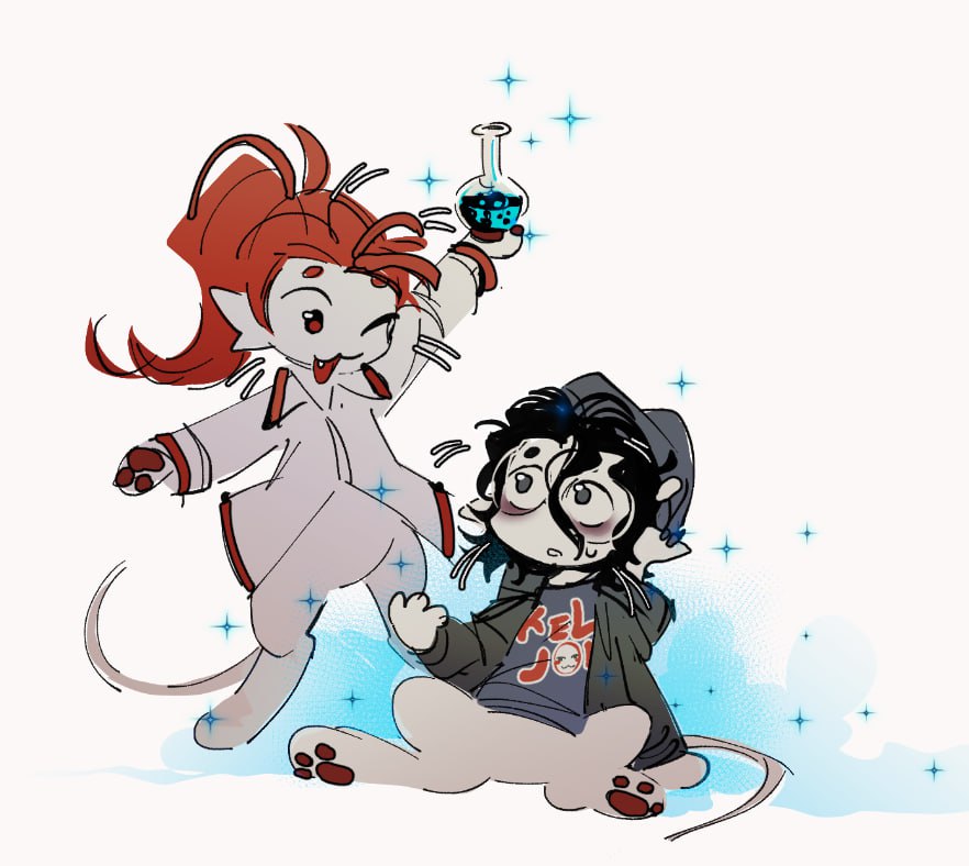 Dr. Kel became a kitten!

#voicesofthevoid #votv