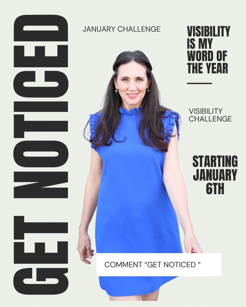 styleiconcoach's tweet image. 🚨 2025 Visibility Challenge starts Jan 6!
Show up online this January 💻
✨ Daily prompts
✨ Style tips
✨ Camera coaching
✨ Live calls
$97 to join
Comment Get Noticed for the link ⬇️
#VisibilityChallenge #realestateagent #luxuryrealestate