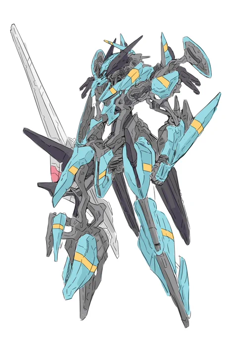メカは人物よりも立体構造を把握できるように描かないといけないから敷居は高いのかな、と思ったり。メカも前から描いてはいるけどまだまだだもんなぁ…。←5年前→現在 