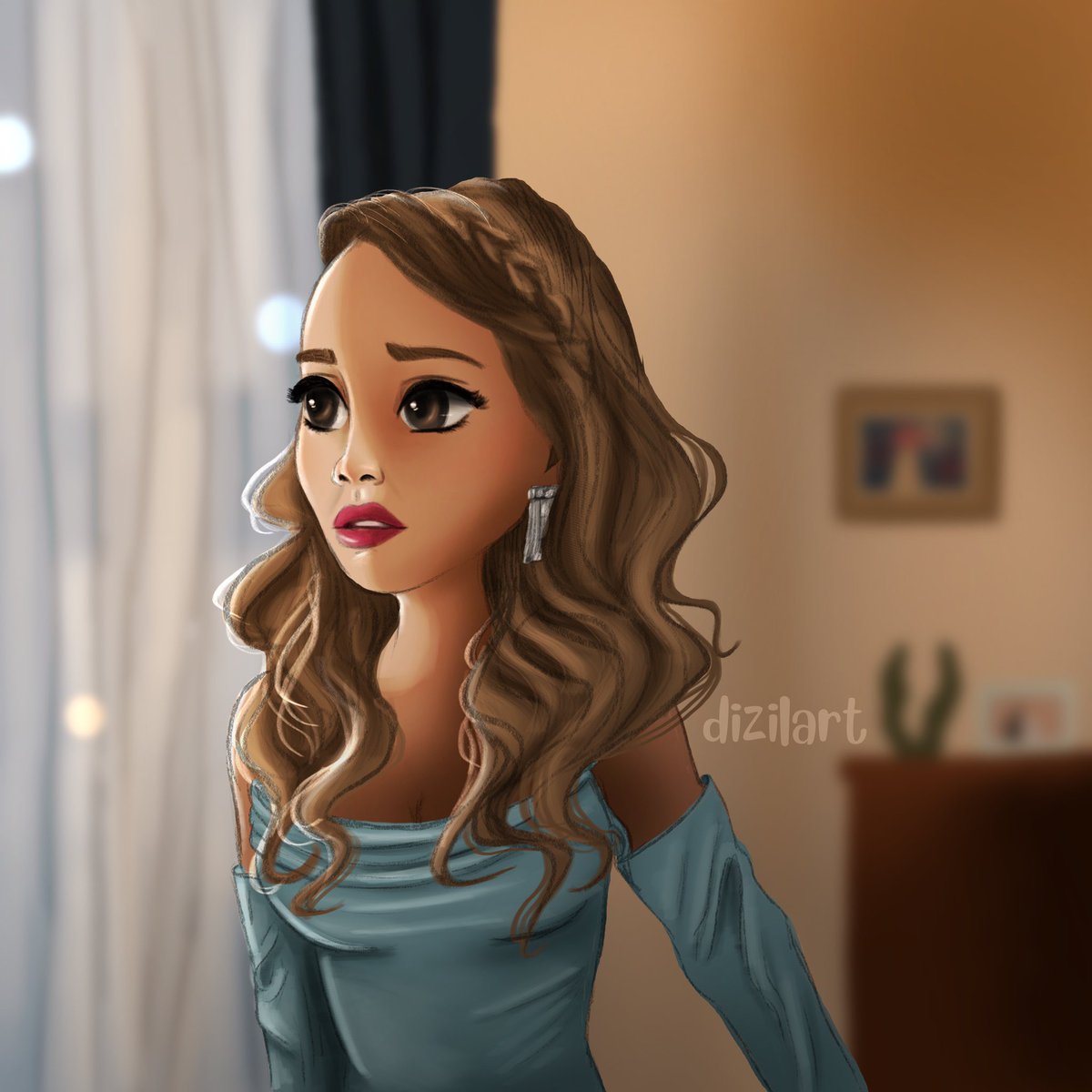 dizilart's tweet image. Done 💫🌹 @Dolunay_Soysert