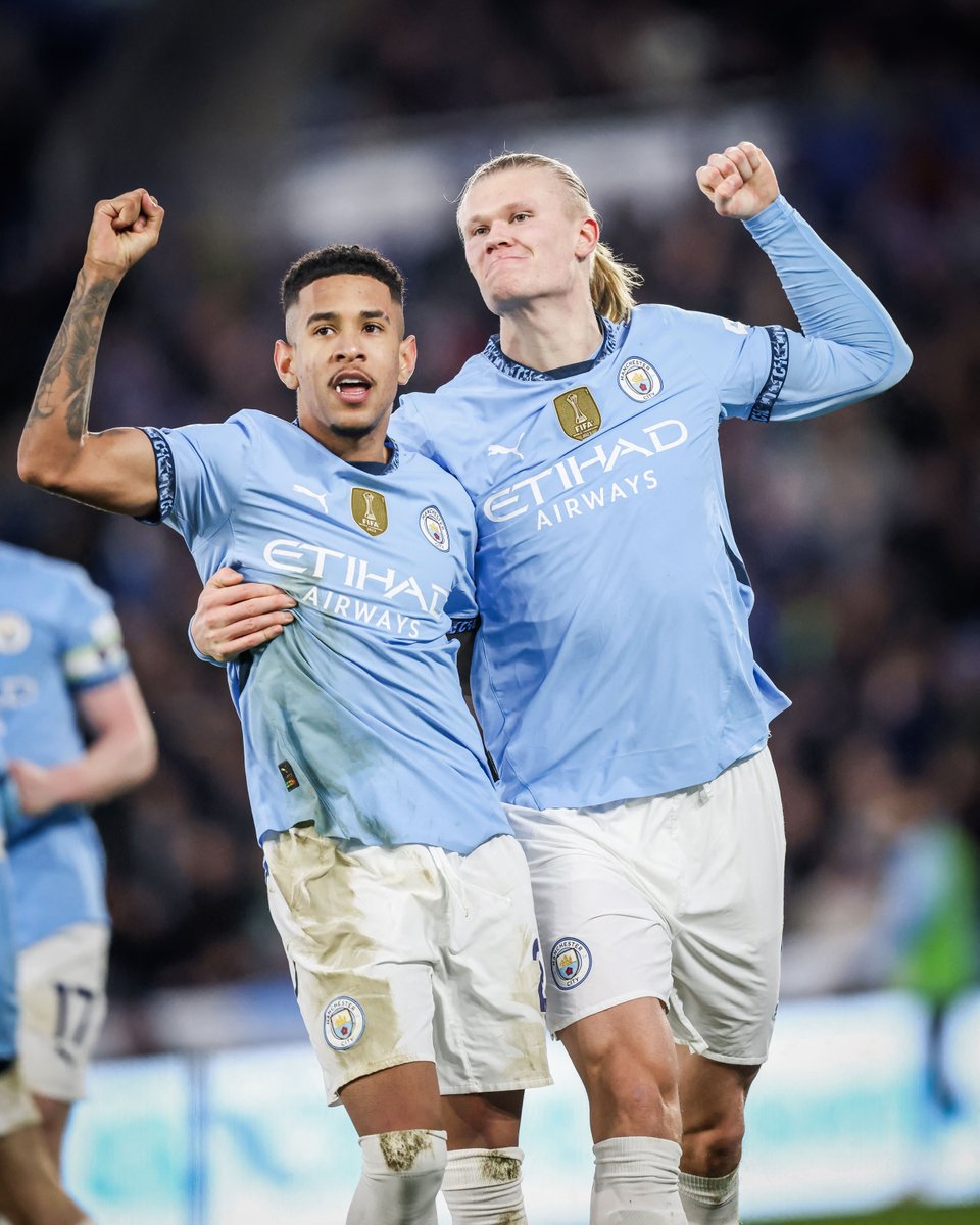 PG4Team's tweet photo. This duo saved Man City again. 

Savinho and Haaland appreciate tweet ❤️ https://t.co/IeHKMszQZN