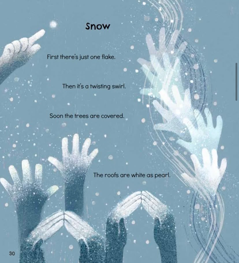 Walker Picture Books (@bigpicturebooks) on Twitter photo A beautiful book of poetry, FIVE LITTLE FRIENDS, written by #SeanTaylor and illustrated by <a href="/FionaWoodcock/">Fiona Woodcock</a> is SO beautiful. Full of finger rhyme poems perfect for sharing with children all year round ❄️ Publishing in July 2025 ✍️ A beautiful book of poetry, FIVE LITTLE FRIENDS, written by #SeanTaylor and illustrated by <a href="/FionaWoodcock/">Fiona Woodcock</a> is SO beautiful. Full of finger rhyme poems perfect for sharing with children all year round ❄️ Publishing in July 2025 ✍️