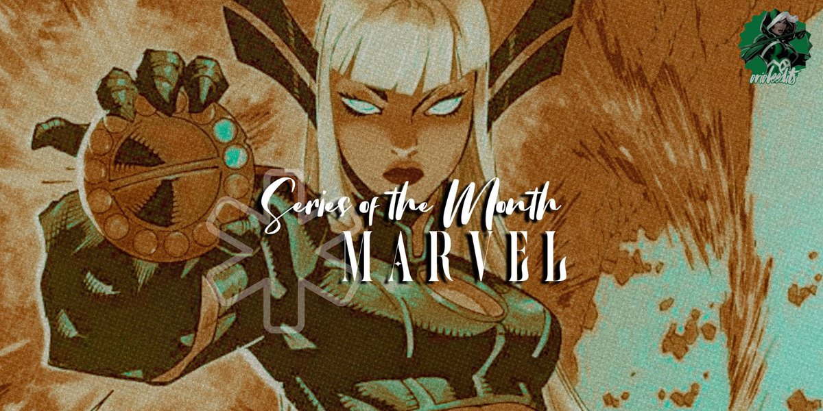 𝚂𝙴𝚁𝙸𝙴𝚂 𝙾𝙵 𝚃𝙷𝙴 𝙼𝙾𝙽𝚃𝙷:

           𝓤ntil 29th January ( 2025! ), all commissions for layouts, graphics, filters, etc. for characters from the comic  /  media  franchise  ( * 𝐌𝐀𝐑𝐕𝐄𝐋 )  will be the recipient of a flat 20% discount!