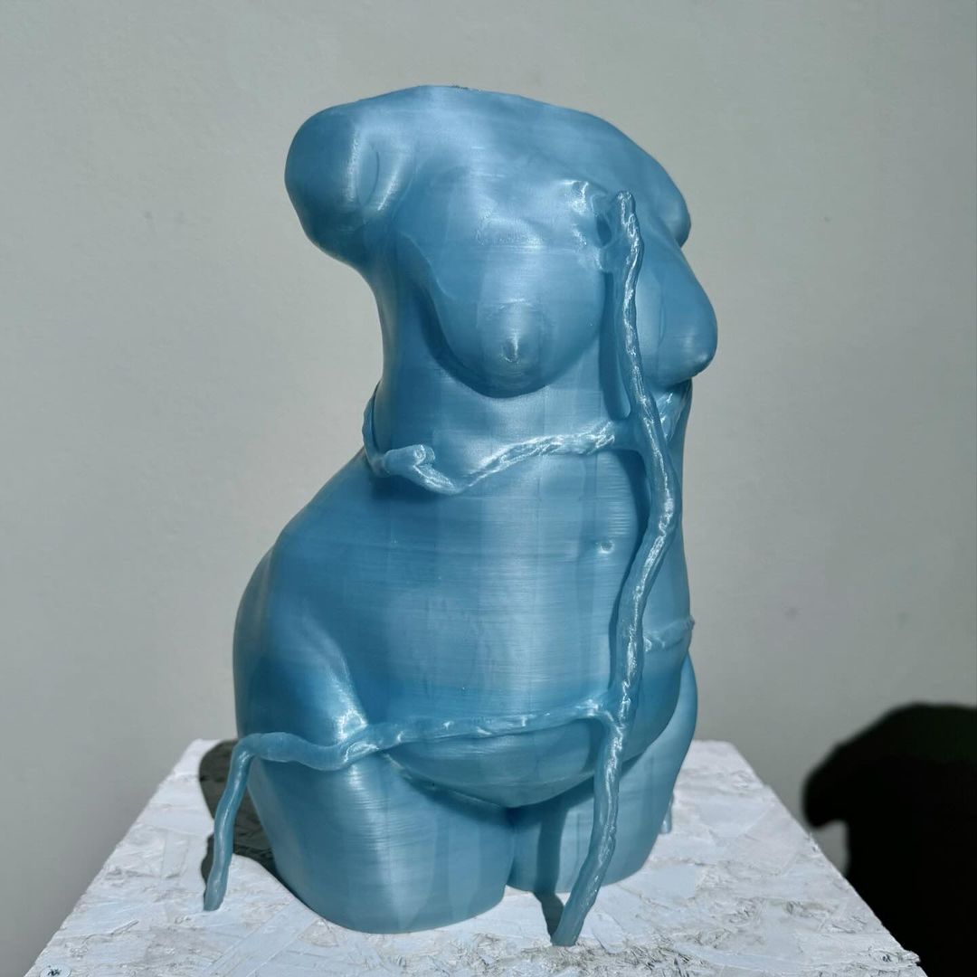 The artist #Kamiliakard realized these incredible statues on display at Ultrasky. ⁠
⁠
Experience the power of @filo_alfa Egyptian Blue filament in the #Mostraultrasky in #Museodellagrafica of Pisa.