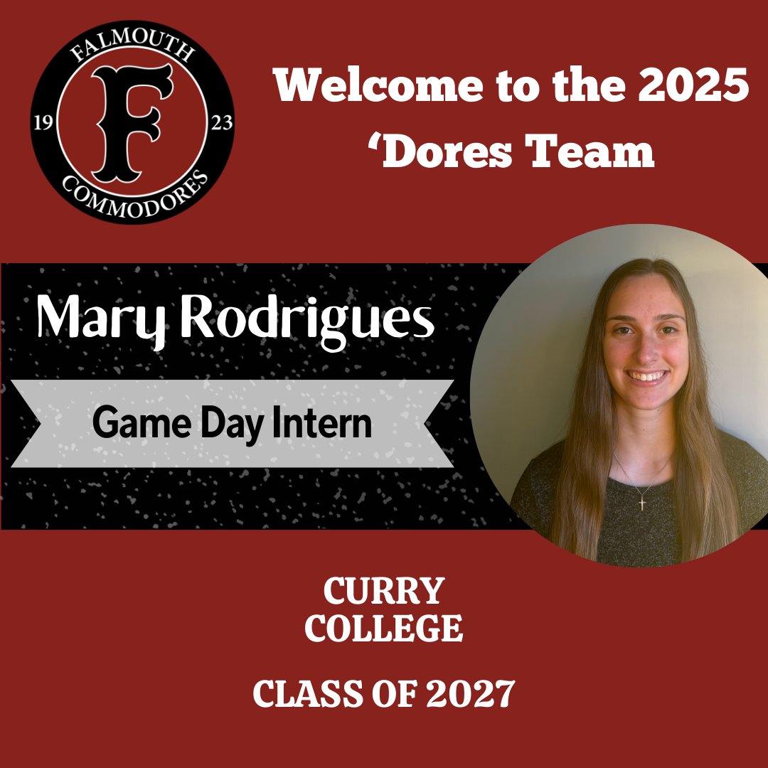 Welcome Mary Rodrigues from Milford, Connecticut. Mary is a sophomore at Curry College majoring in Sport Management and Marketing. She is also a standout player on the softball team. We look forward to the impact Mary will make as a Game Day Operations Intern this summer.