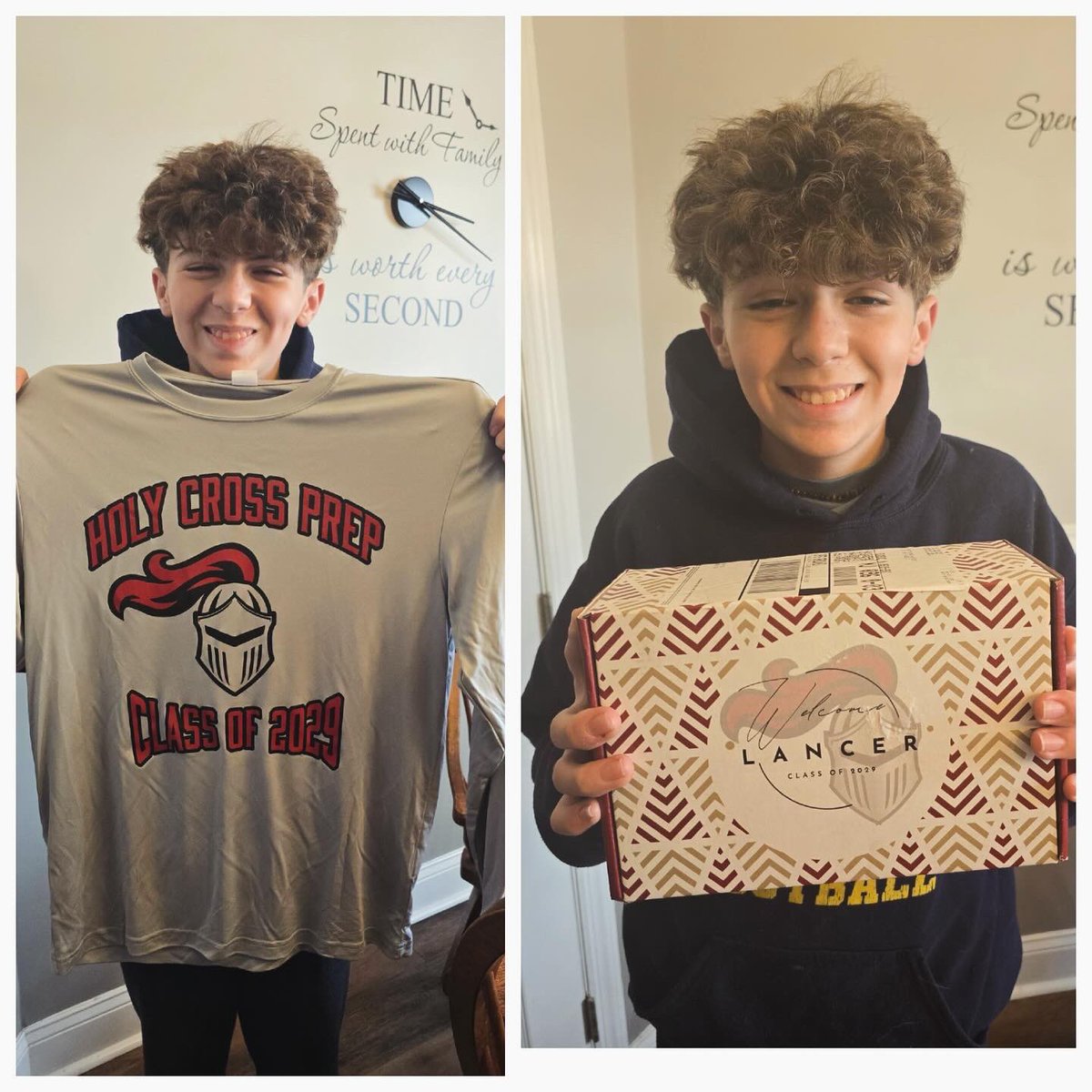 HolyCrossPrepNJ's tweet photo. 🛡️🎄🎁Welcome to our Lancer Family, Class of 2029! Acceptance packages are landing, and we’re thrilled to celebrate YOU!

📸 Did your student get in?
1️⃣ Post their acceptance photo.
2️⃣ Tag us!
3️⃣ Use #FutureLancer #CROSSbound #HolyCrossPrep.
4️⃣ Email it to admissions@hcprep.org! https://t.co/4YxcK6BIve
