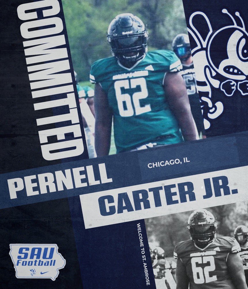 PJ. Carter Jr (@pernellcarter55) on Twitter photo 1000% committed to
St. Ambrose University
<a href="/SAU_CoachQ/">DeQuinn Watford</a> <a href="/BernardBuhake/">Bernard</a>
<a href="/Dupage_Football/">College of DuPage Football</a> <a href="/coachjbeard1/">Joel Beard</a> <a href="/FBCoach_Rahn/">Coach Matthew Rahn</a>
<a href="/FBCoachSush/">Coach Sush</a> <a href="/CoachTCip/">Coach Cipriano</a> <a href="/jrniklos/">J.R. Niklos</a> <a href="/Coach_Nol/">Nolan Bernat</a> <a href="/Coach_PauleyD/">𝐃𝐞𝐚𝐧 𝐏𝐚𝐮𝐥𝐞𝐲</a> <a href="/Coach_Hence/">Ja Vontae Hence</a> 1000% committed to
St. Ambrose University
<a href="/SAU_CoachQ/">DeQuinn Watford</a> <a href="/BernardBuhake/">Bernard</a>
<a href="/Dupage_Football/">College of DuPage Football</a> <a href="/coachjbeard1/">Joel Beard</a> <a href="/FBCoach_Rahn/">Coach Matthew Rahn</a>
<a href="/FBCoachSush/">Coach Sush</a> <a href="/CoachTCip/">Coach Cipriano</a> <a href="/jrniklos/">J.R. Niklos</a> <a href="/Coach_Nol/">Nolan Bernat</a> <a href="/Coach_PauleyD/">𝐃𝐞𝐚𝐧 𝐏𝐚𝐮𝐥𝐞𝐲</a> <a href="/Coach_Hence/">Ja Vontae Hence</a>