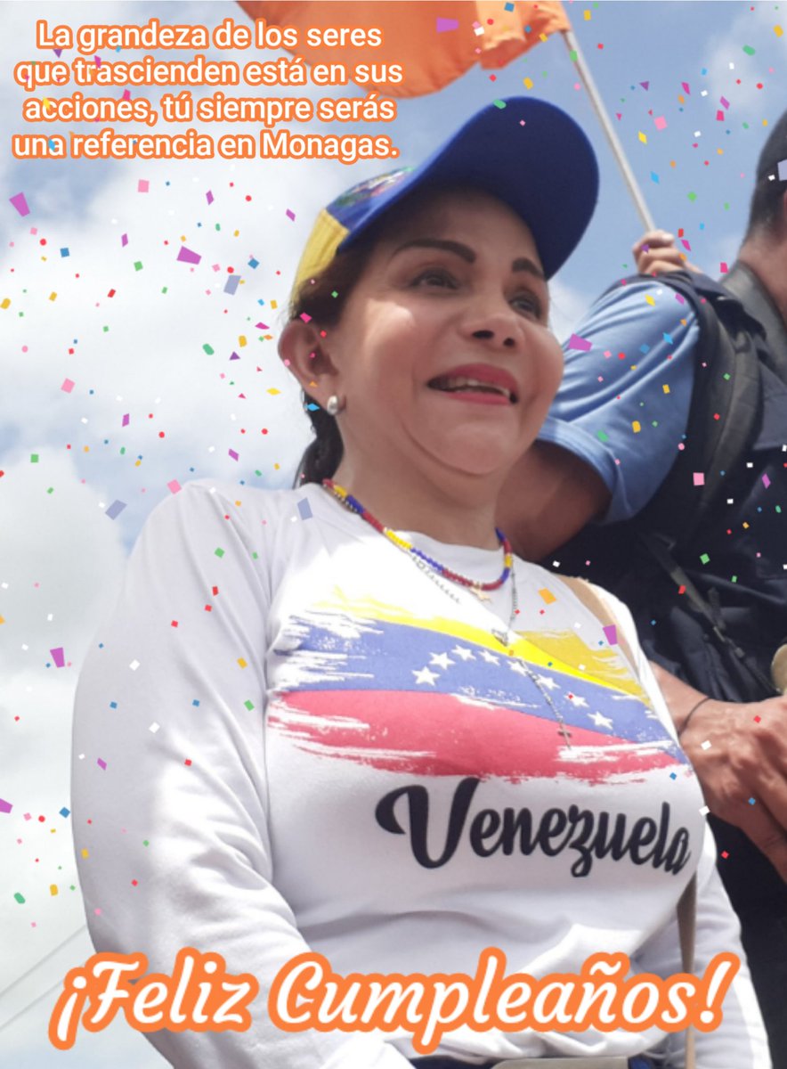 Feliz Cumpleaños, <a href="/sandraalfaro/">Sandra Alfaro</a>, que Dios te regale muchos años más y mucha salud para cumplir con tus metas y proyectos.
Muchas bendiciones 😘 🙏 🎂🎁💝🥳🎉🎊🥂💃🎶