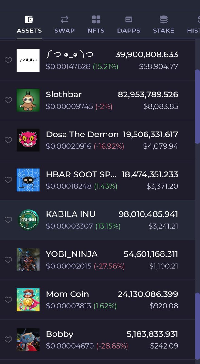 All my <a href="/MemeJobFun/">memejob</a> tokens will 🚀 
What is the list missing? 
<a href="/gib_plz/">༼ つ ◕_◕ ༽つ gib</a> <a href="/Yobi_Ninja/">YOBI 六尾 🥷</a> <a href="/Dosa_coin/">Dosa</a> <a href="/Frenzland_/">Bobby 🧋</a> <a href="/AltMomTrades/">AltMom 👑🌹 1st Rose on the Moon 🌙</a> <a href="/SlothHbar/">Slotℏbar on Hedera 🦥</a> <a href="/HBARSoot/">HBAR Soot</a> <a href="/KBLINU/">KABILA INU $KBLINU</a>