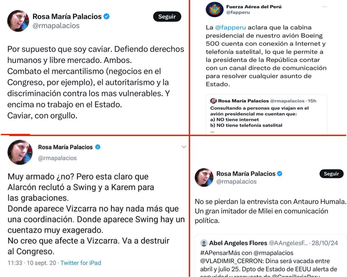 AlejoMunante's tweet image. La nueva reina del Yape quien también me tiene bloqueado pero le encanta hablar de mí, ahora se cree la reina de la coherencia y del profesionalismo. Habrá que recordarle sus más célebres patinadas y el daño que provoca con su desinformación a la opinión pública.
