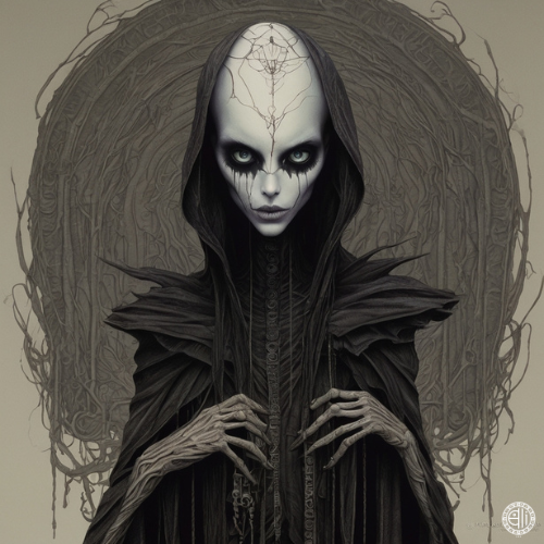 Elianisweb3's tweet photo. The Keeper of Forgotten Shadows

Within her grasp, the shadows writhe,
A keeper of whispers, where secrets thrive.
Beneath her hood, eyes coldly gleam,
Haunting watchers of a fractured dream.

Her hands are bones, yet power resides,
In twisting roots where memory hides.
An arbiter of what’s been lost,
She guards the past at every cost.

#DigitalArt #DarkArt #FantasyArt #GothicArt #SurrealArt #ArtisticExpression #MysticalVibes #DarkFantasy #HauntingBeauty #DigitalIllustration #ModernArt #VisionaryArt #DarkElegance #FantasyWorlds #ArtworkOfTheDay