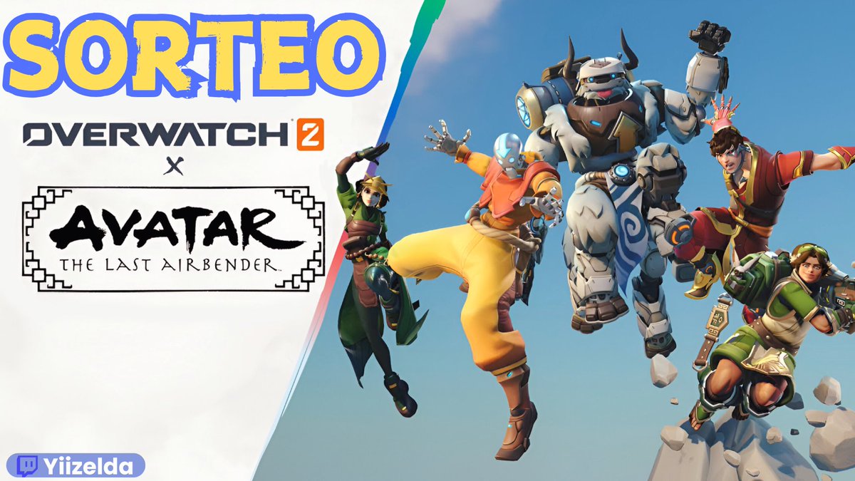 🎁SORTEO de Megalote de Avatar: El último maestro del aire 🎁

Muchas gracias a Blizzard - <a href="/OverwatchLATAM/">Overwatch</a>
por los códigos.💛

- Requisitos:
💛Sígueme en X.
💛Like y Retweet.
💛Deja tu usuario de Twitch y etiqueta a un amig@.

🟡Mis suscriptores tendrán doble oportunidad

📌Es